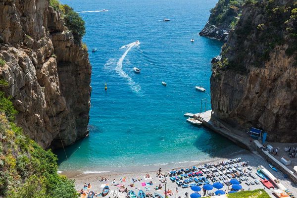 Relax in the beautiful Marina di Pala in the Amalfi coast